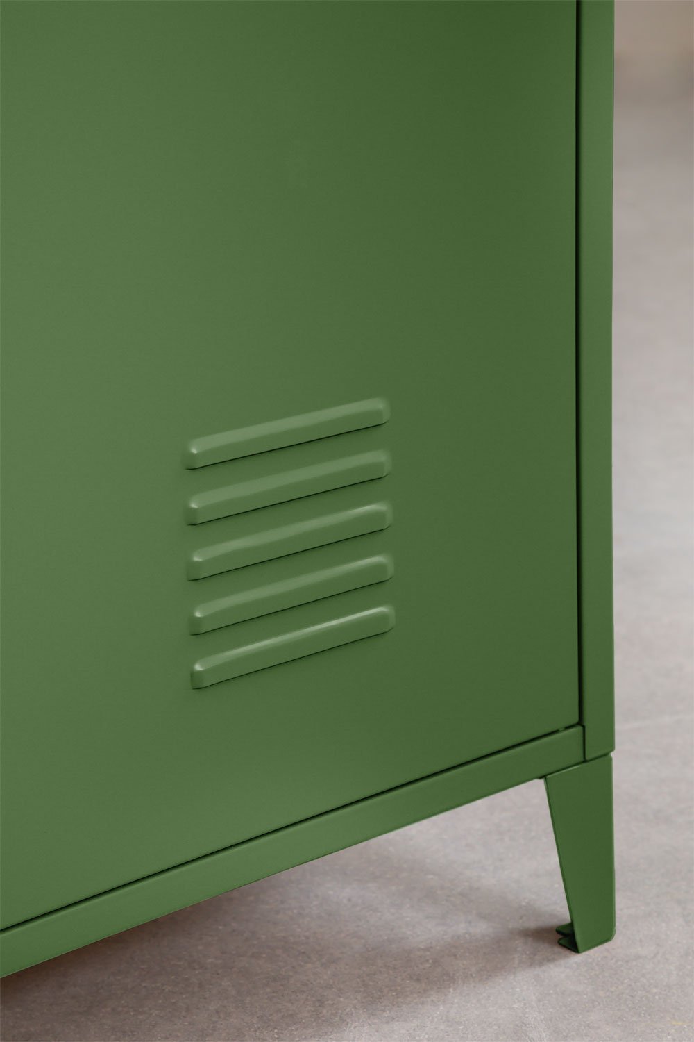 Szafa typu locker 2-drzwiowa 80x180 cm ze stali zielony pesto Pohpli, obrazek w galerii 6