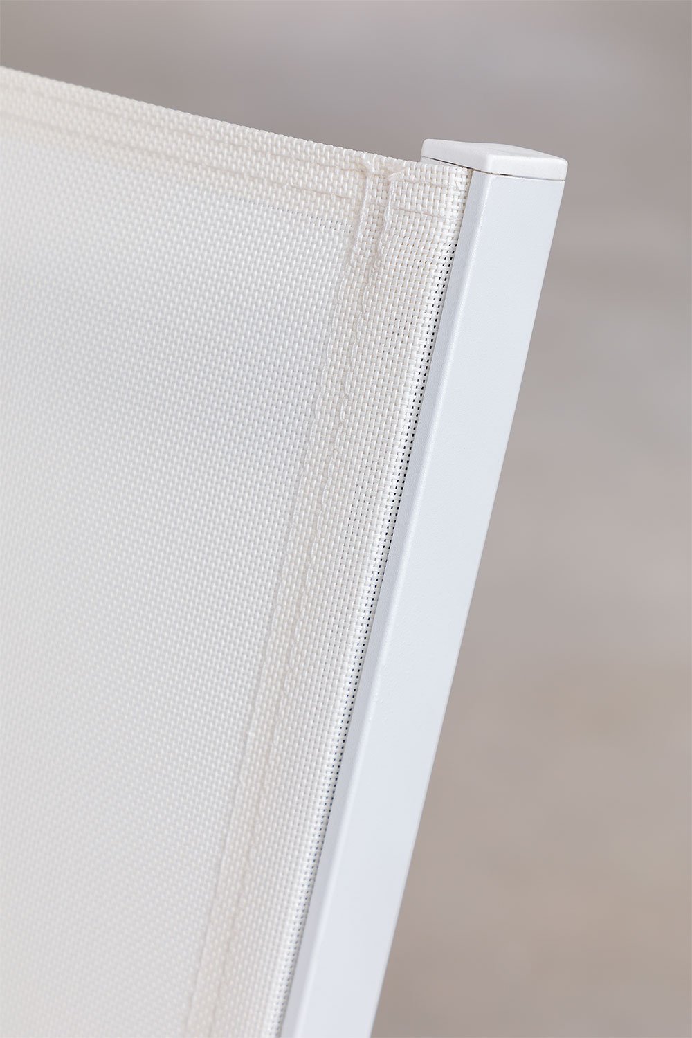 Zestaw stołu prostokątnego 180x240-100 cm rozkładanego Starmi i 6 sztaplowanych krzeseł ogrodowych z aluminium Archer, obrazek w galerii 9