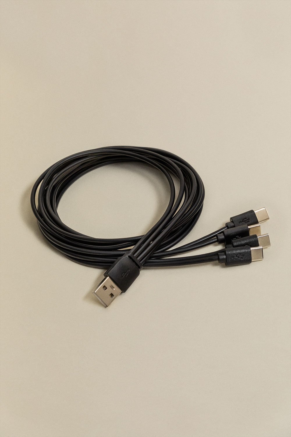 Kabel USB Multi Carga 4 en 1 Tipo C 1m Nurbek , obrazek w galerii 1