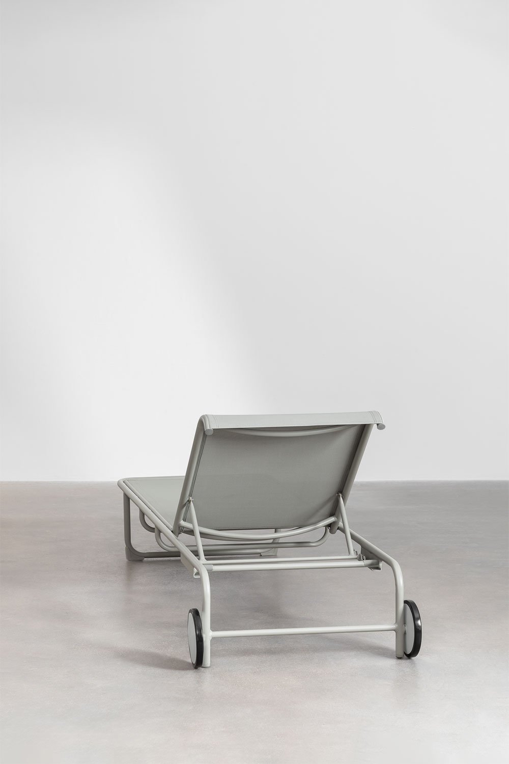 Zestaw 2 rozkładanych leżaków aluminiowych Leyanis, obrazek w galerii 6