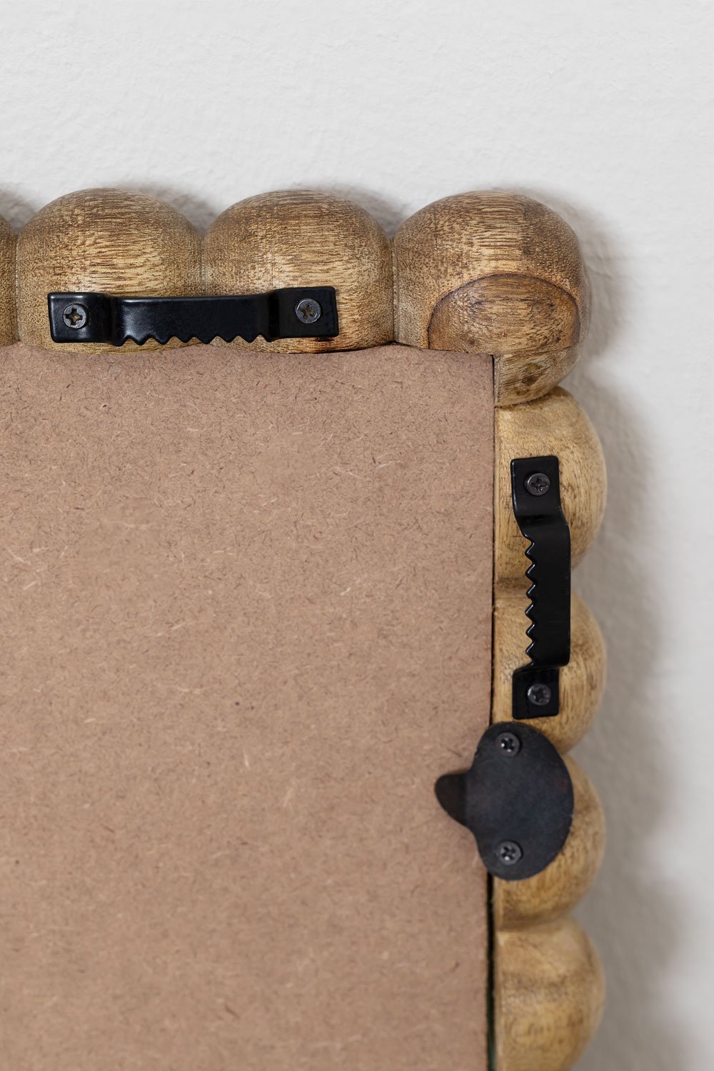 Prostokątne lustro ścienne 45x70 cm z drewna mango Fearne, obrazek w galerii 6