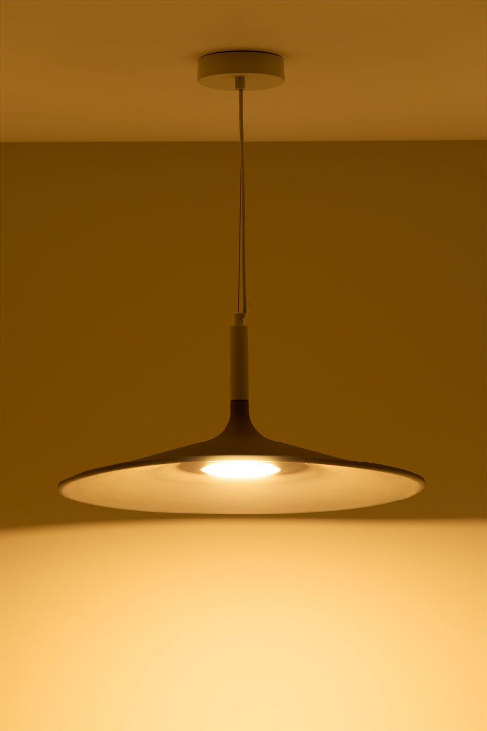 Lampa sufitowa LED z cementu Kaula, obrazek w galerii 2