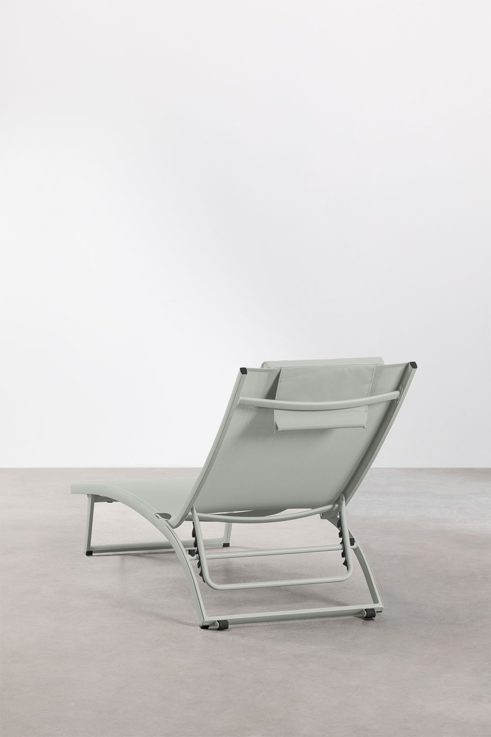 Leżak aluminiowy z poduszką Dulem, obrazek w galerii 4