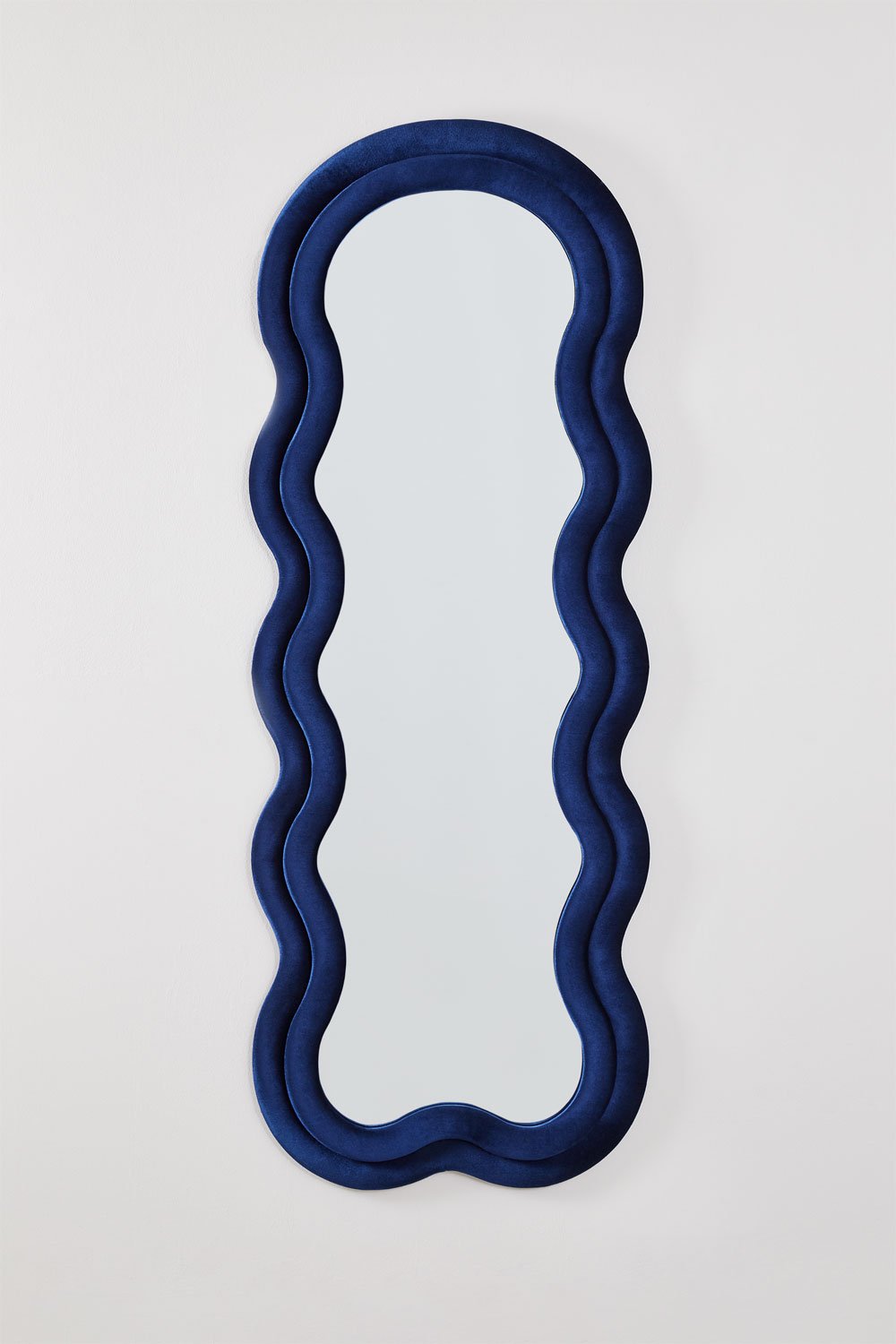 Lustro ścienne 60x160 cm tapicerowane Evelyn, obrazek w galerii 2