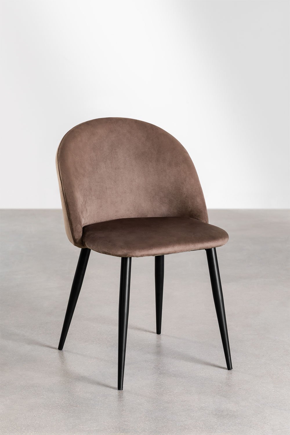 Zestaw 4 krzesel do jadalni Kana Velvet, obrazek w galerii 2