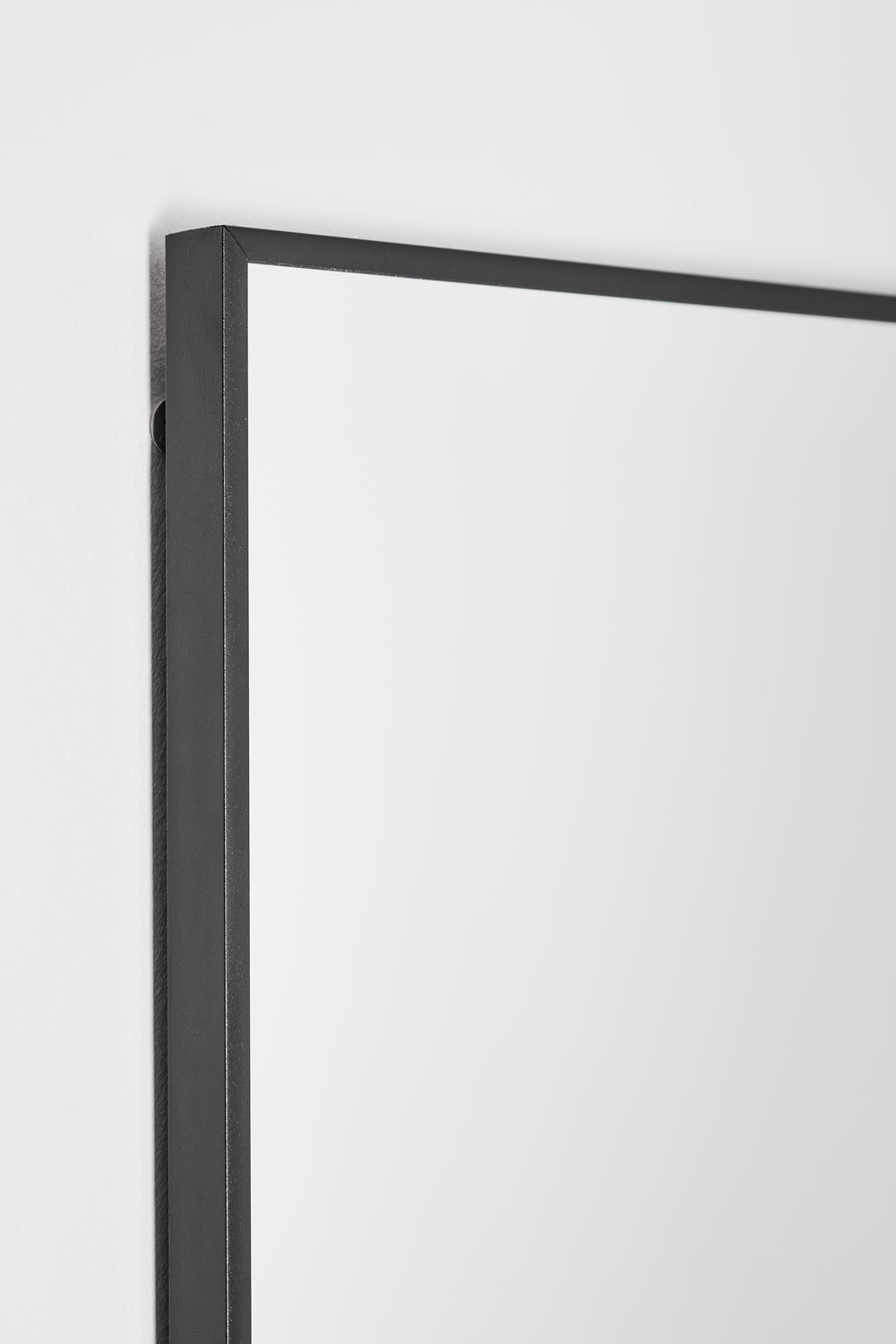 Prostokątne lustro ścienne 70x200 cm w aluminium Mirjam, obrazek w galerii 4