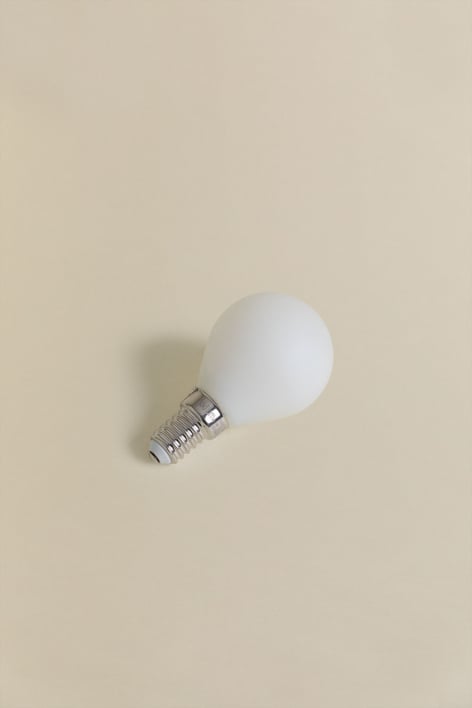 Żarówka LED E14 G45 6W opalowa