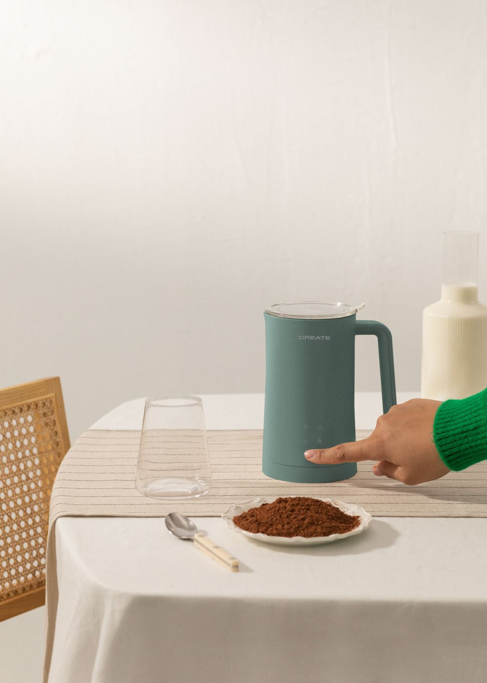 CREATE - MILK FROTHER STUDIO - Podgrzewacz spieniacza do mleka , obrazek w galerii 3