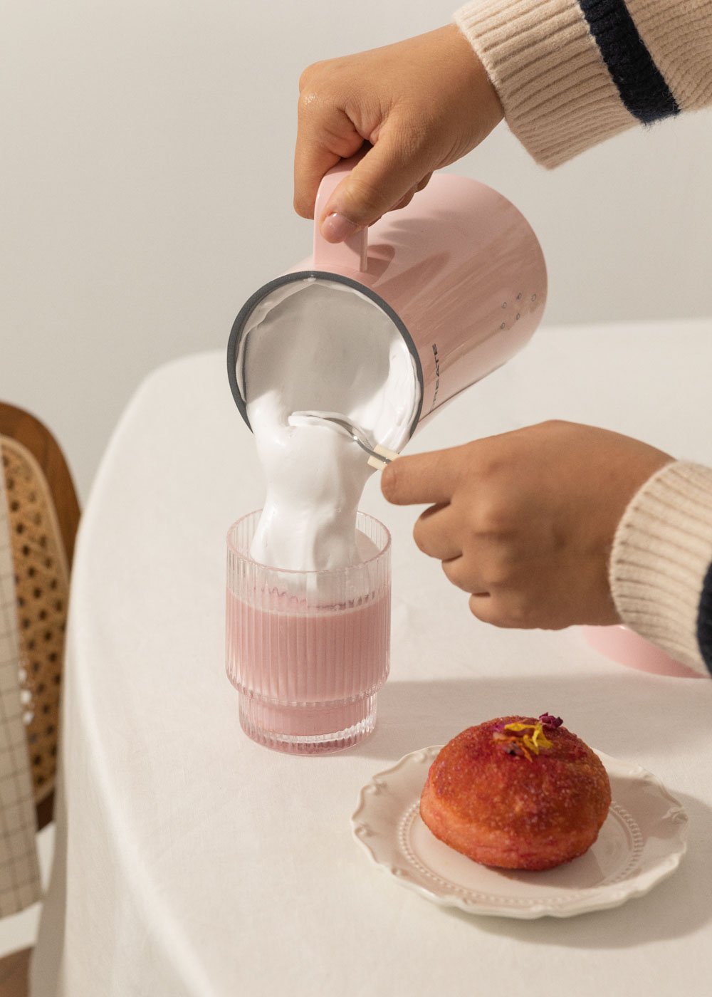 CREATE - MILK FROTHER STUDIO - Podgrzewacz spieniacza do mleka , obrazek w galerii 2