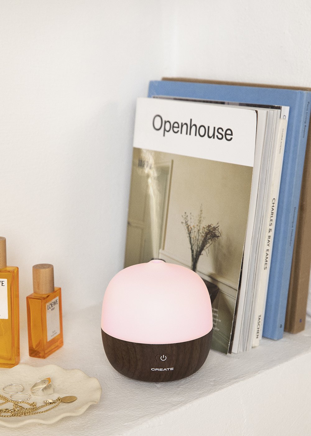 CREATE - AROMA STUDIO - Dyfuzor zapachowy z nawilżaczem powietrza i lampą LED, obrazek w galerii 4