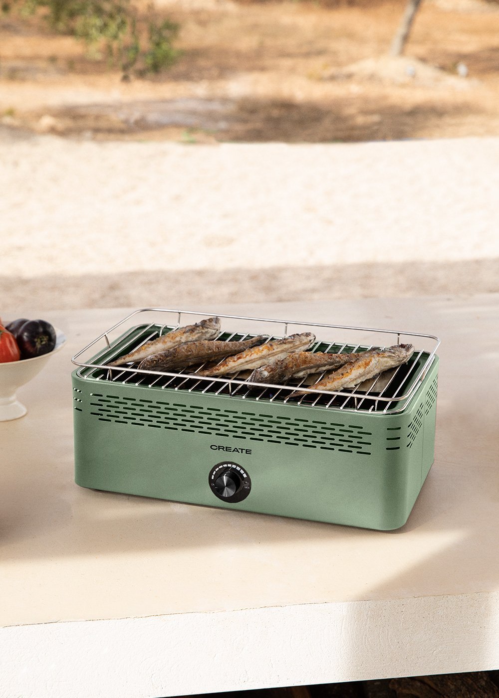 CREATE - BBQ COMPACT - Przenośny grill na węgiel o niskiej emisji dymu, obrazek w galerii 1