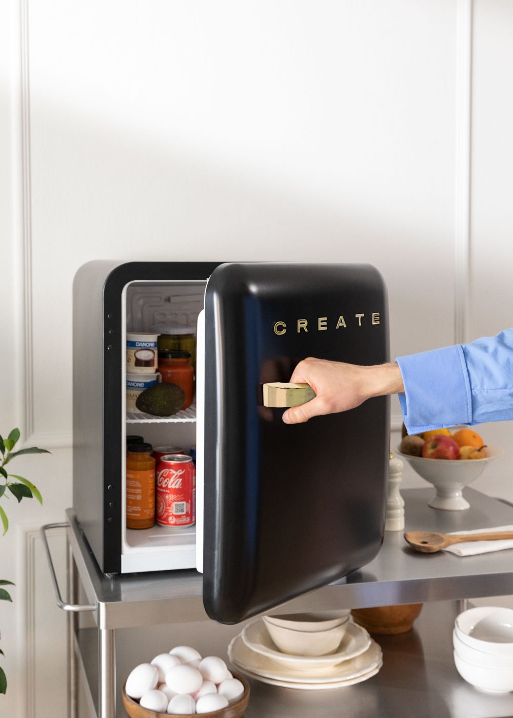 CREATE - FRIDGE RETRO 48L - Lodówka w stylu retro, obrazek w galerii 3