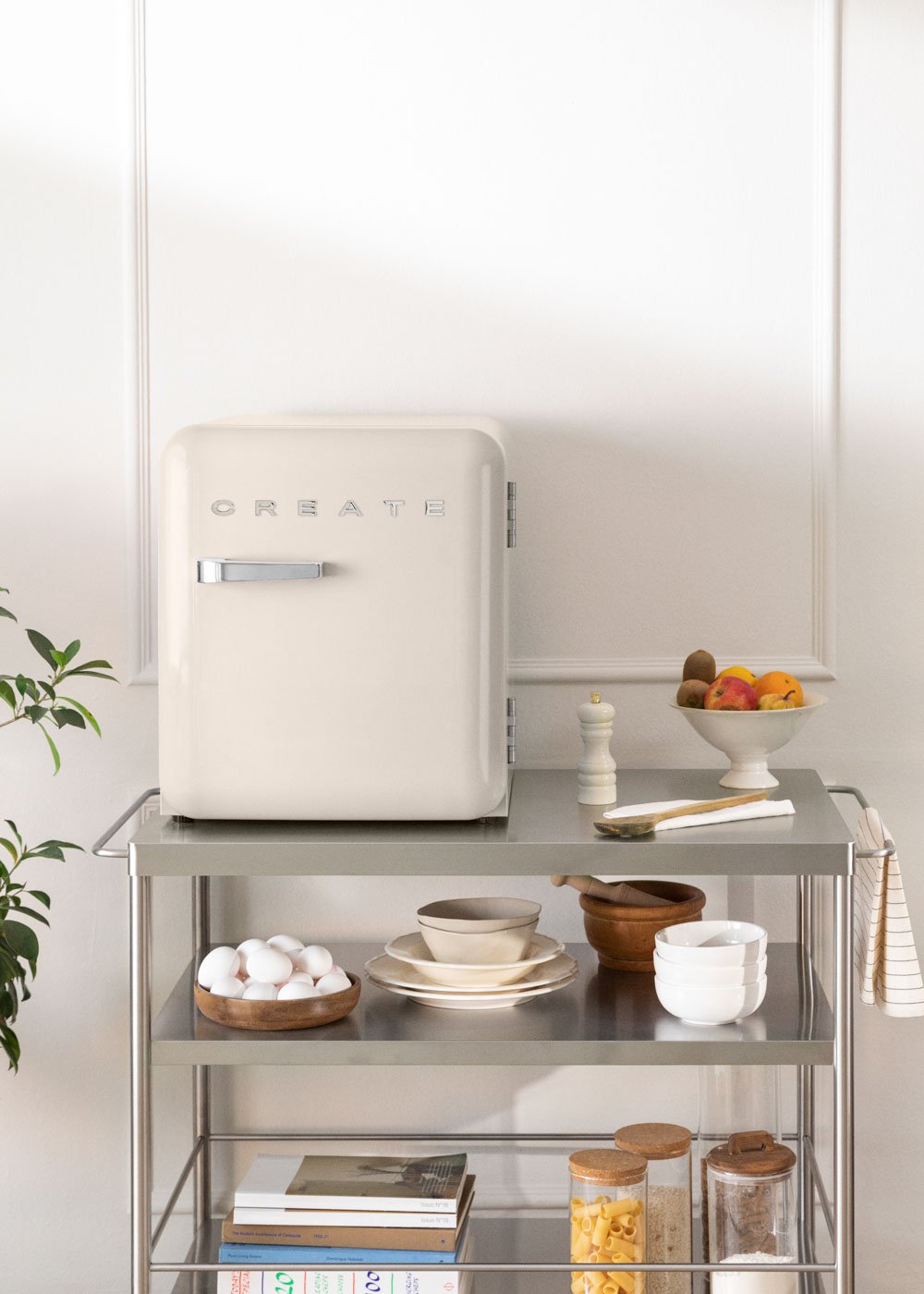 CREATE - FRIDGE RETRO 48L - Lodówka w stylu retro, obrazek w galerii 1