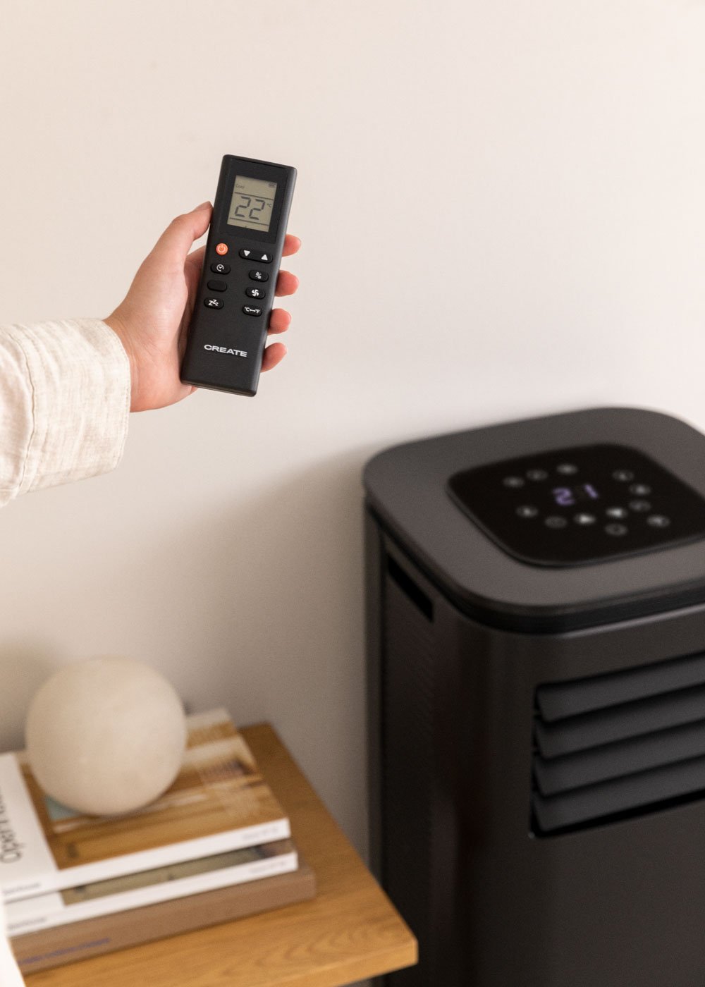 CREATE - SILKAIR CONNECT PRO - Klimatyzator przenośny 4 w 1 WiFi 9000 BTU z pompą ciepła, obrazek w galerii 3