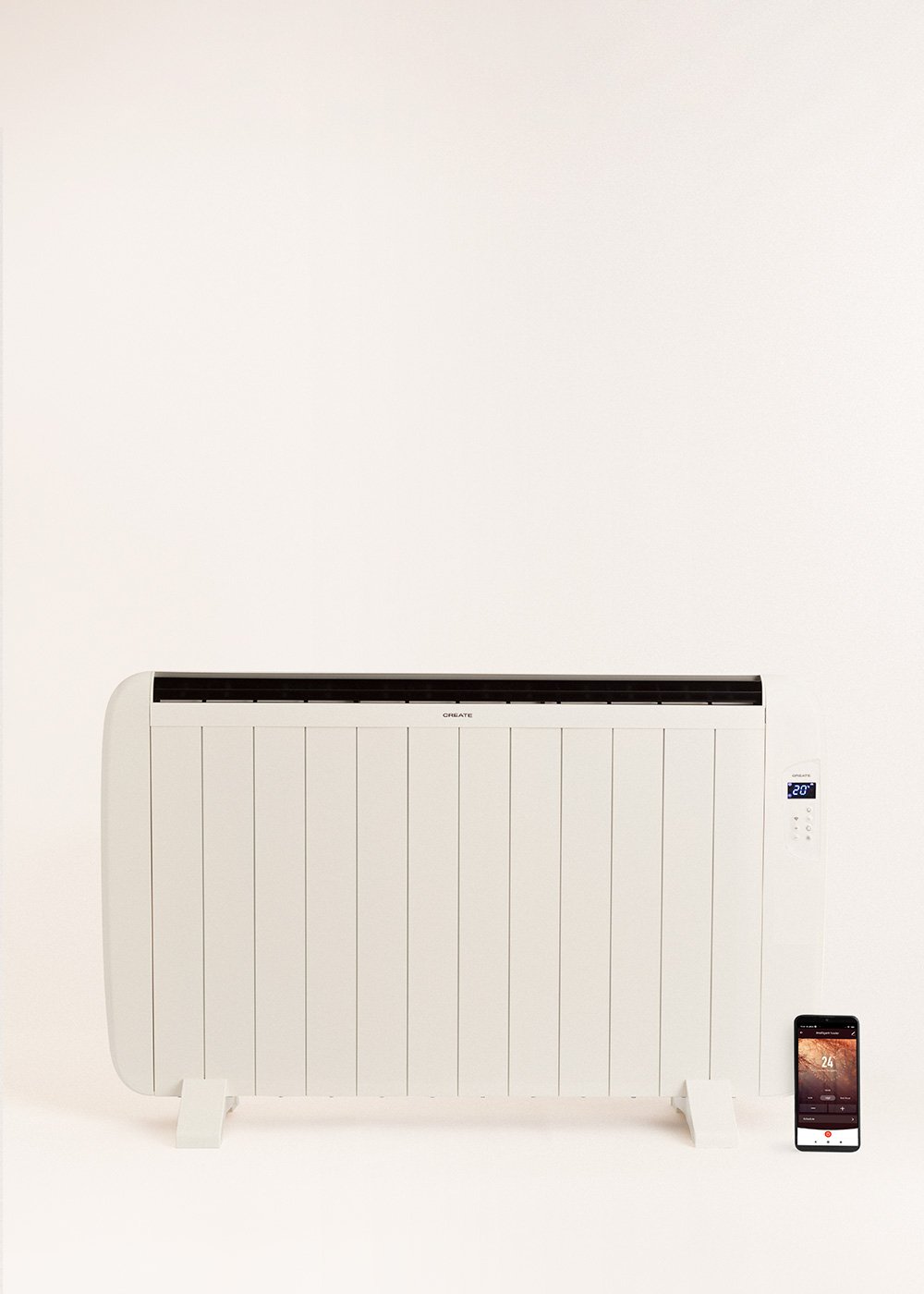 CREATE - WARM SLIM 2000W - Grzejnik elektryczny z WiFi, obrazek w galerii 2