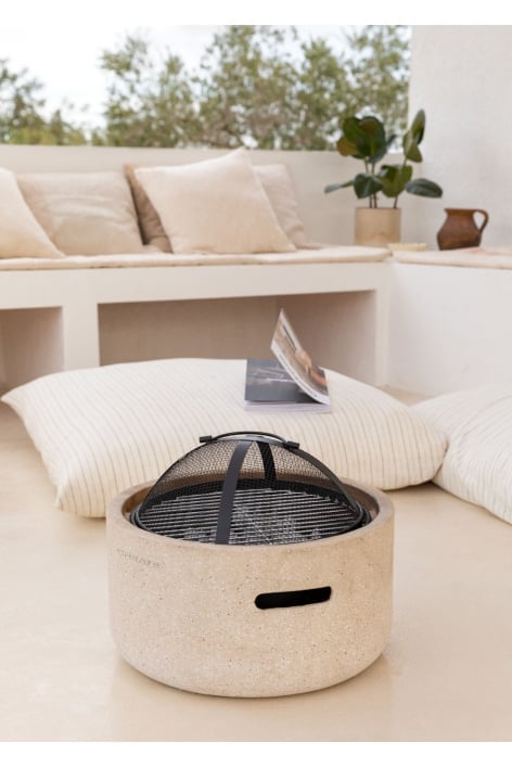 CREATE - FIRE BOWL GRILL - Palenisko z grillem do użytku na zewnątrz