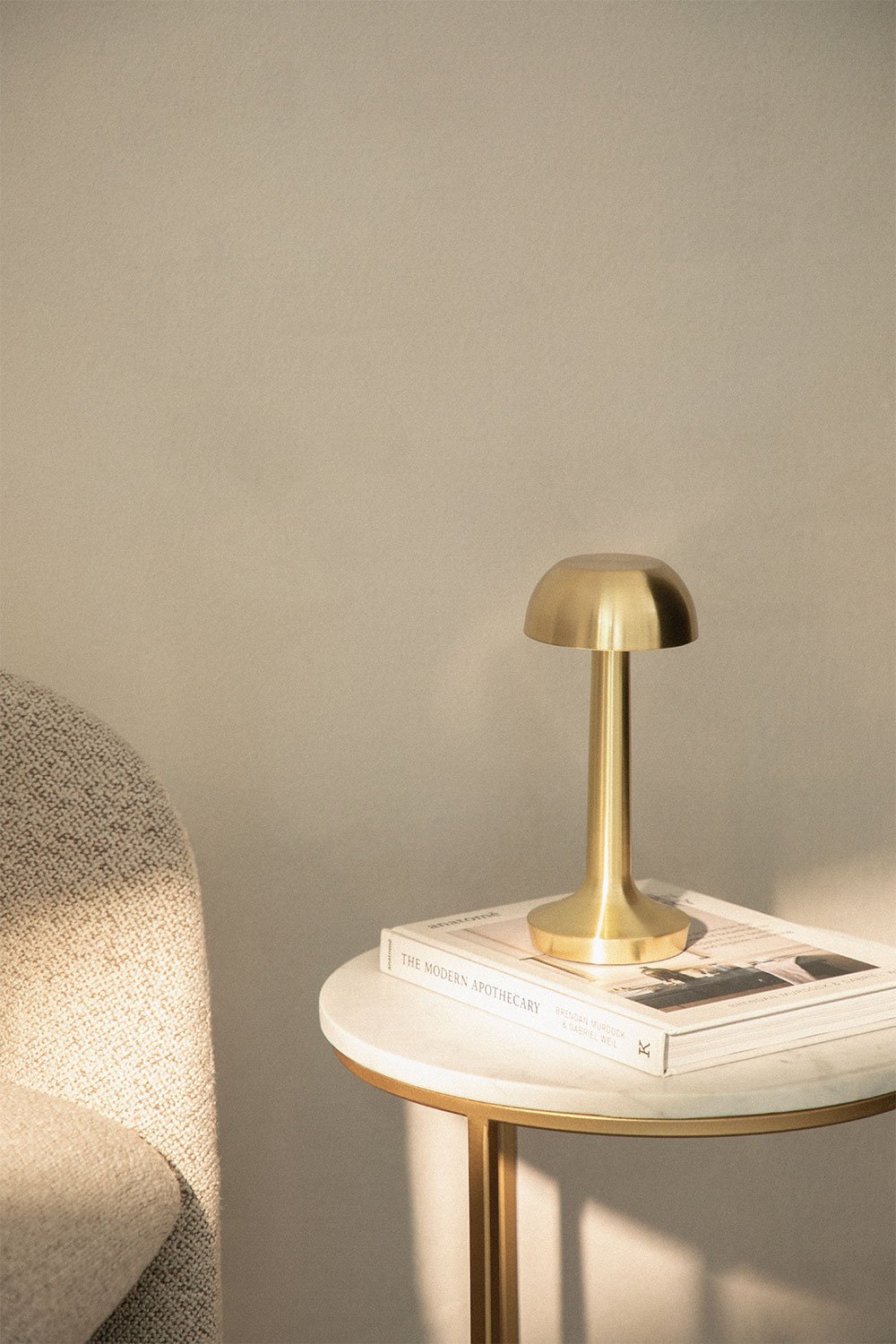 Bezprzewodowa lampa stołowa LED Asuan, obrazek w galerii 1