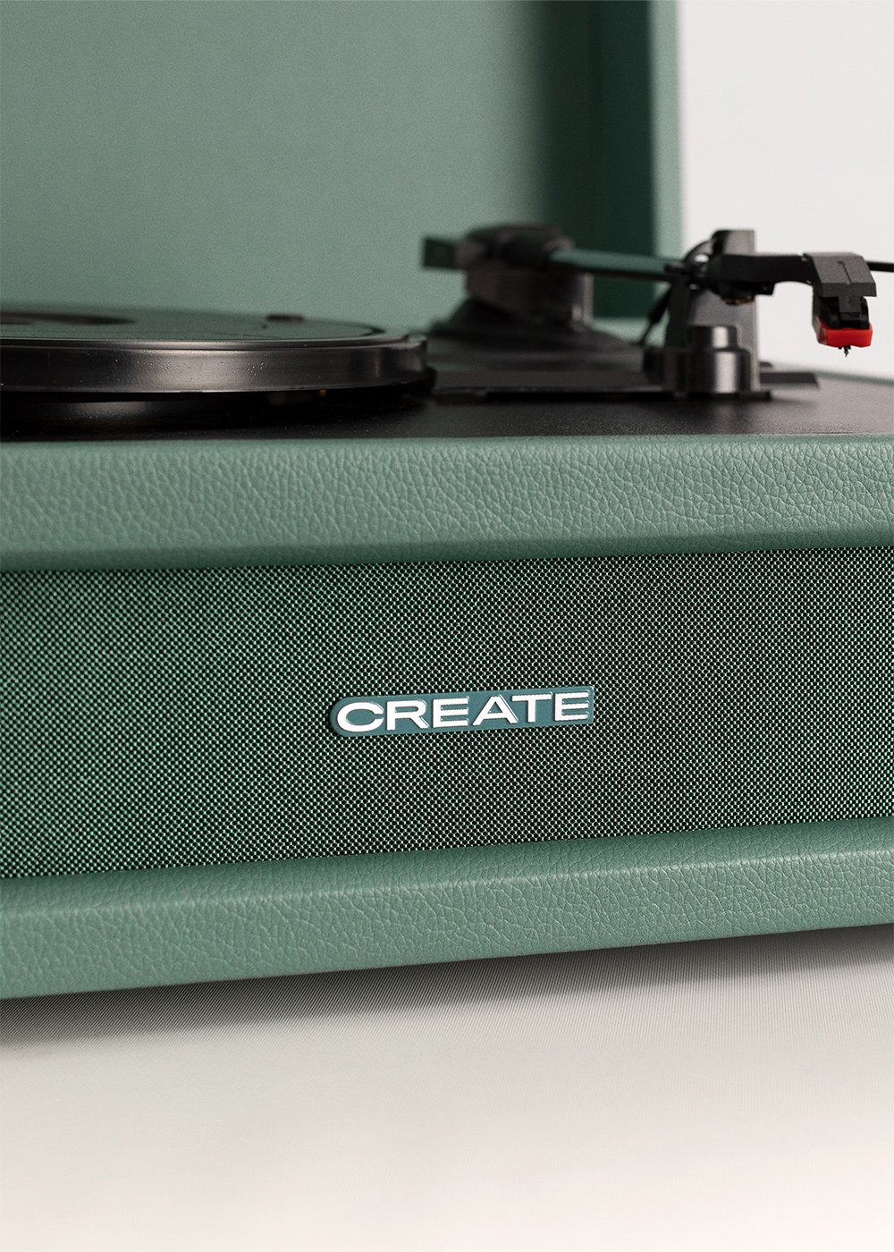 CREATE - RECORD PLAYER COMPACT - Gramofon Retro z Bluetooth, USB, MicroSD y MP3 record/player, obrazek w galerii 3