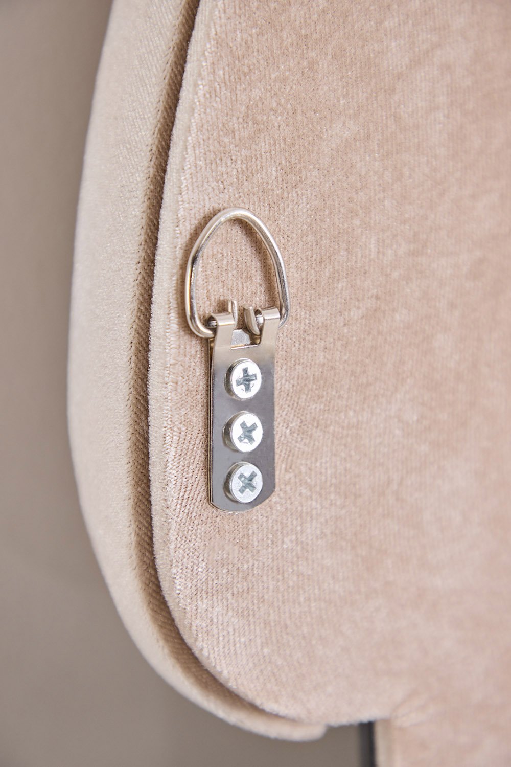 Owalne lustro ścienne w aksamicie 60x160 cm Jasnon, obrazek w galerii 8