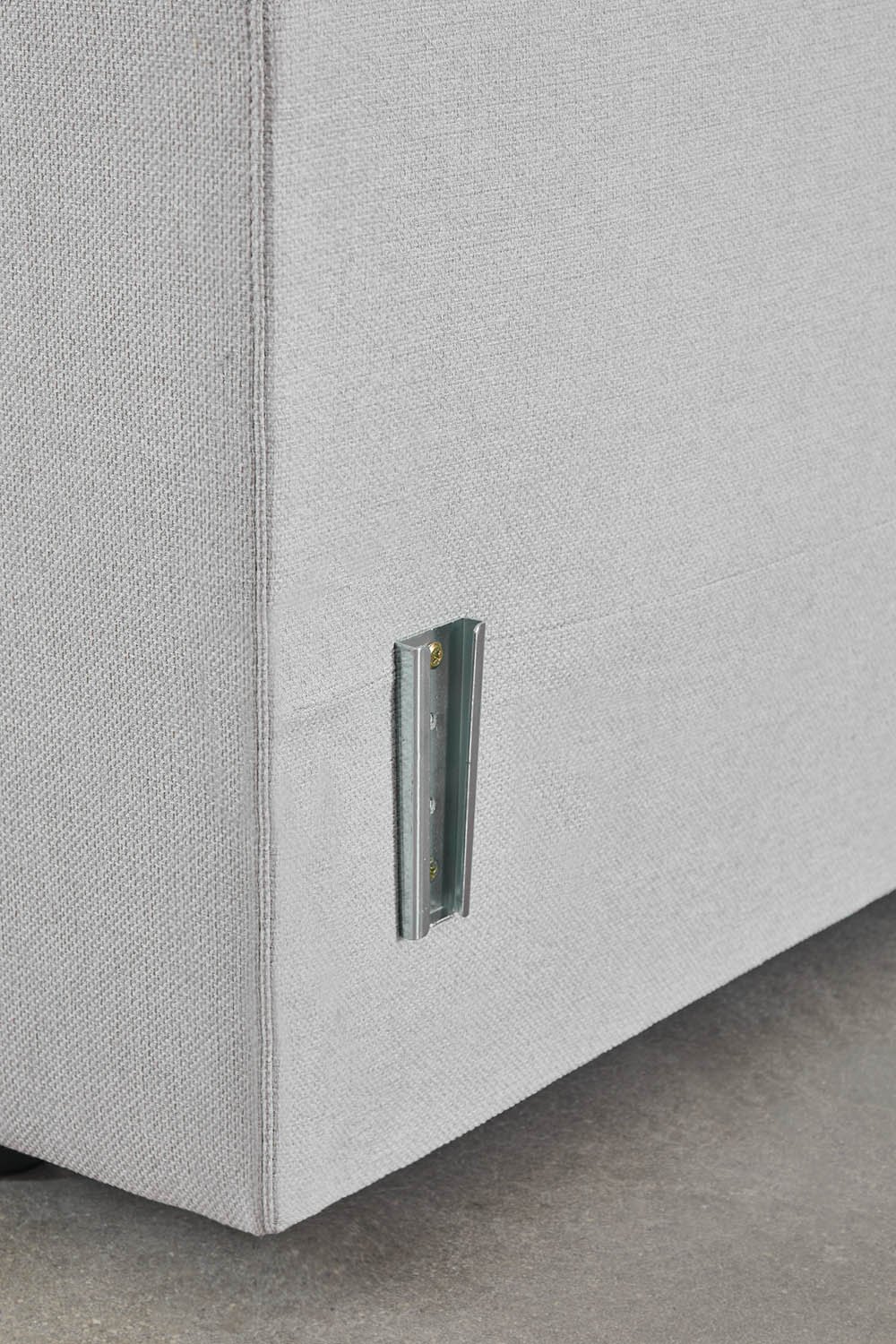 3-częściowa modułowa sofa narożna prawostronna z wysokim podłokietnikiem i pufą ↔︎450 cm Bruna, obrazek w galerii 10