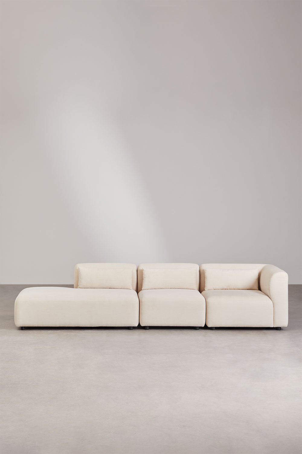 Sofa narożna Fogler 3-częściowa modułowa z leżanką po lewej stronie, obrazek w galerii 3