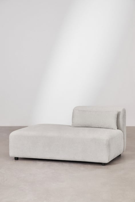 Sofa lewa do sofy modułowej Fogler - Tkaniny Jasnoszary