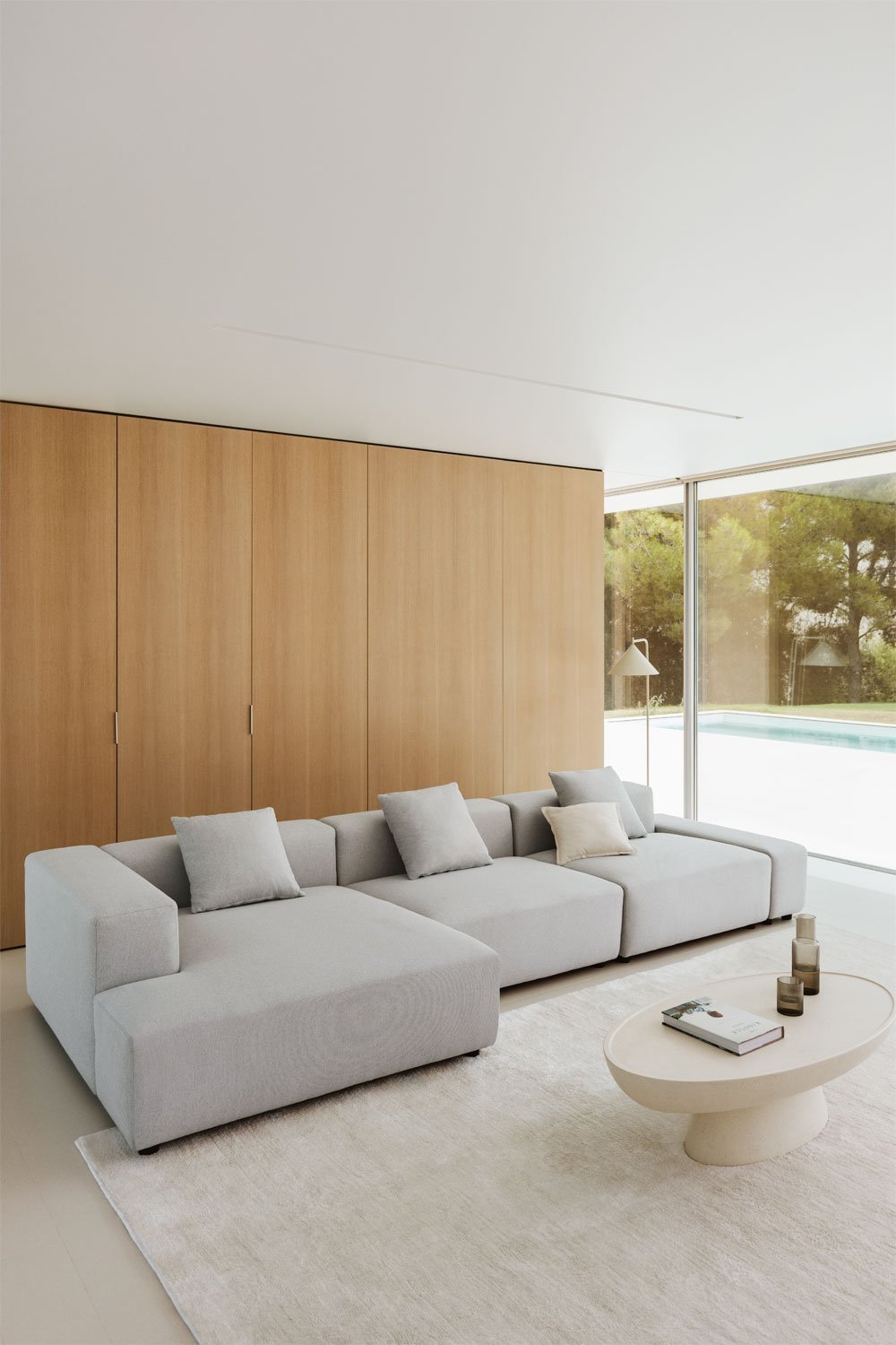 Modułowa sofa z szezlongiem narożnym lewym, 3-częściowa ↔︎375 cm Bruna, obrazek w galerii 12