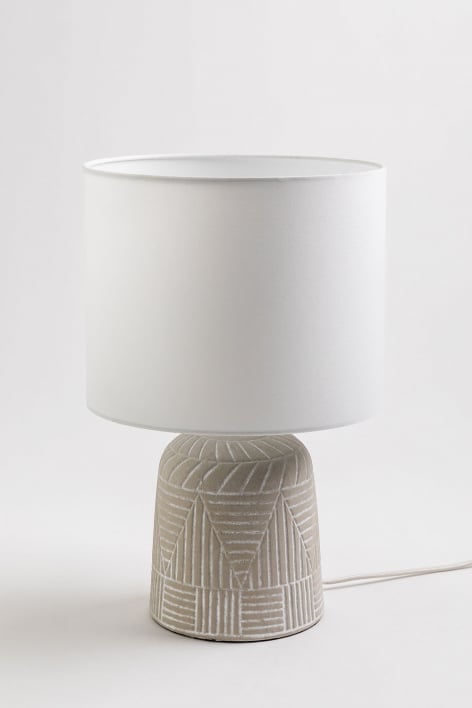 Ceramiczna lampa stołowa Tomer