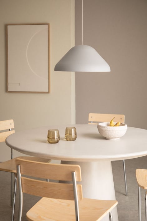 Żelazna lampa sufitowa Jubina