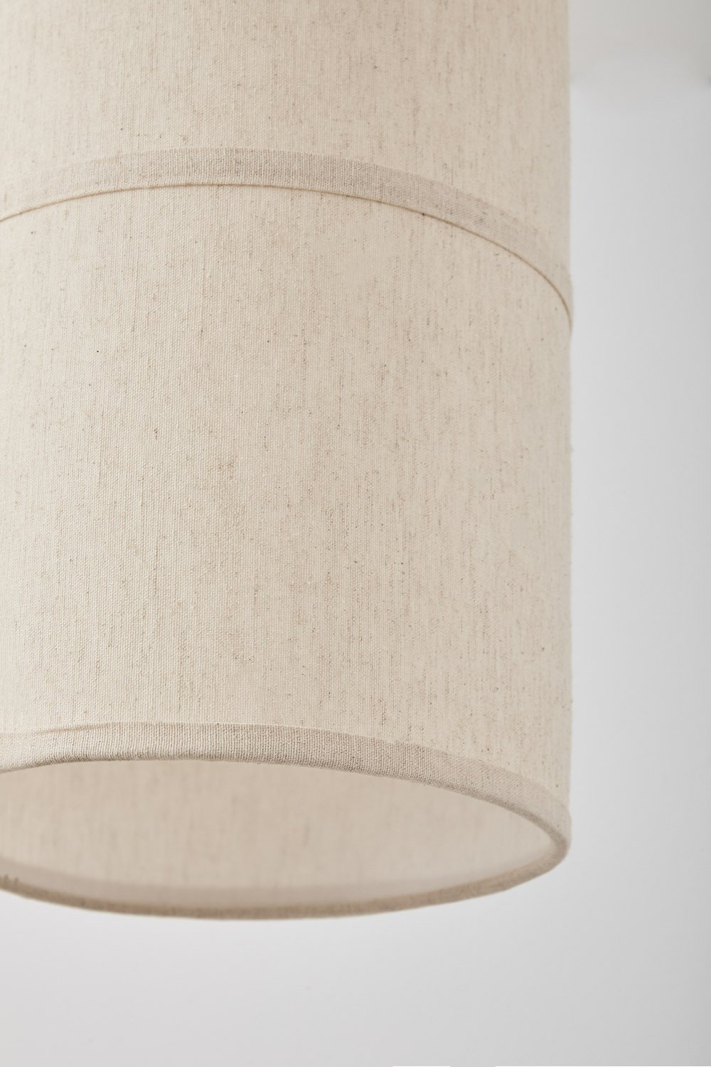 Lampa sufitowa wisząca z recyklingowanej bawełny Olinda, obrazek w galerii 5