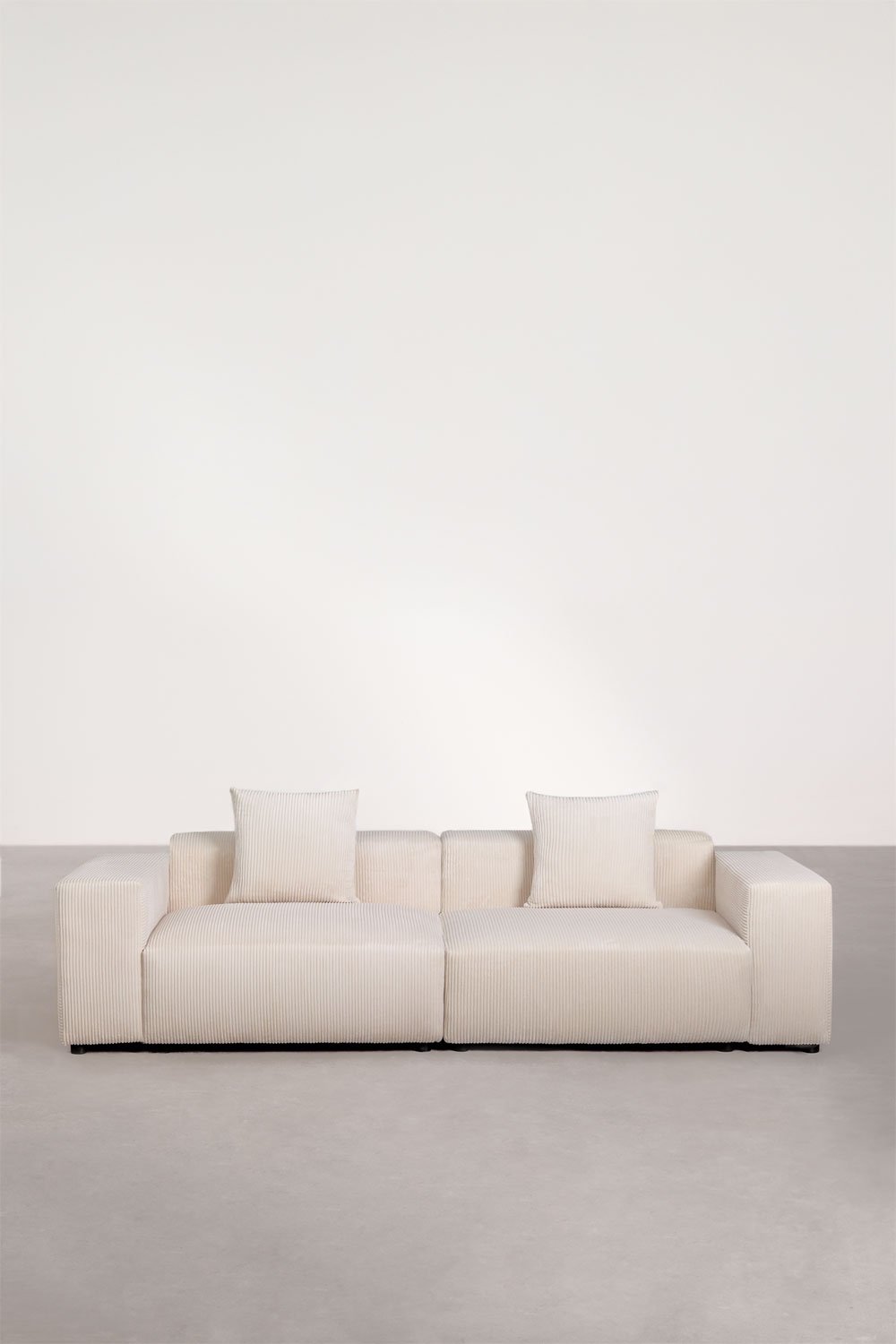 Modułowa sofa 2-częściowa ↔︎270 cm z niskim podłokietnikiem Bruna, obrazek w galerii 3