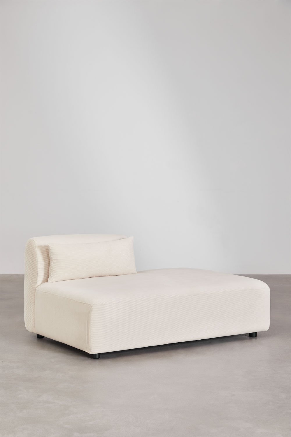 Sofa modułowa 3-częściowa z prawym szezlongiem i pufą Fogler, obrazek w galerii 6