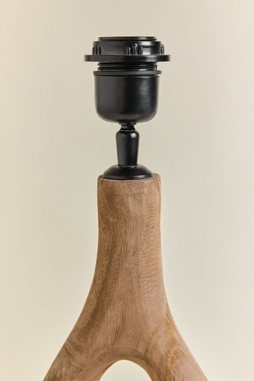 Podstawa do lampy stołowej ↑45 cm z drewna mango Gracia, obrazek w galerii 4