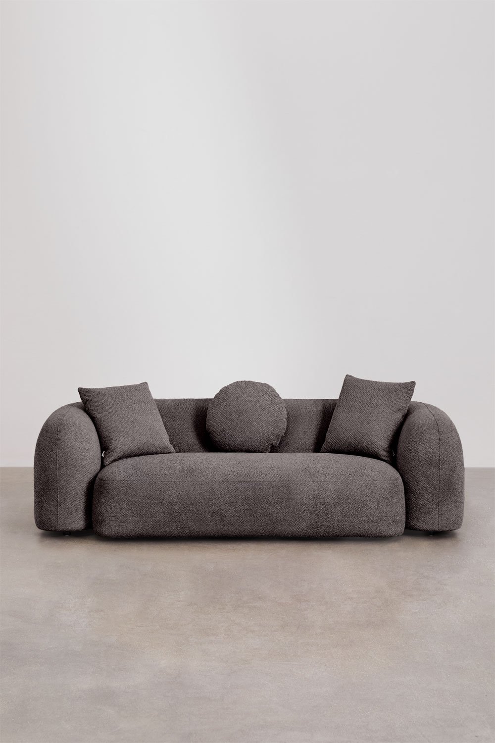 Sofa 3-osobowa z szenilu Coco, obrazek w galerii 1