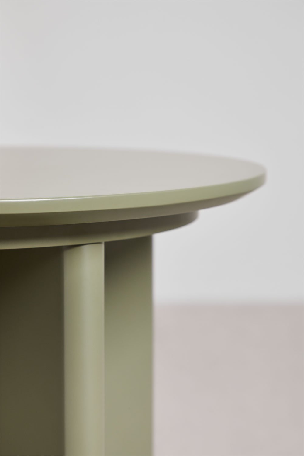 Okrągły stolik pomocniczy Ø45 cm z MDF Saonara, obrazek w galerii 6