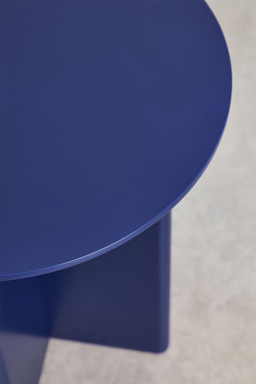 Okrągły stolik pomocniczy Ø45 cm z MDF Saonara, obrazek w galerii 5