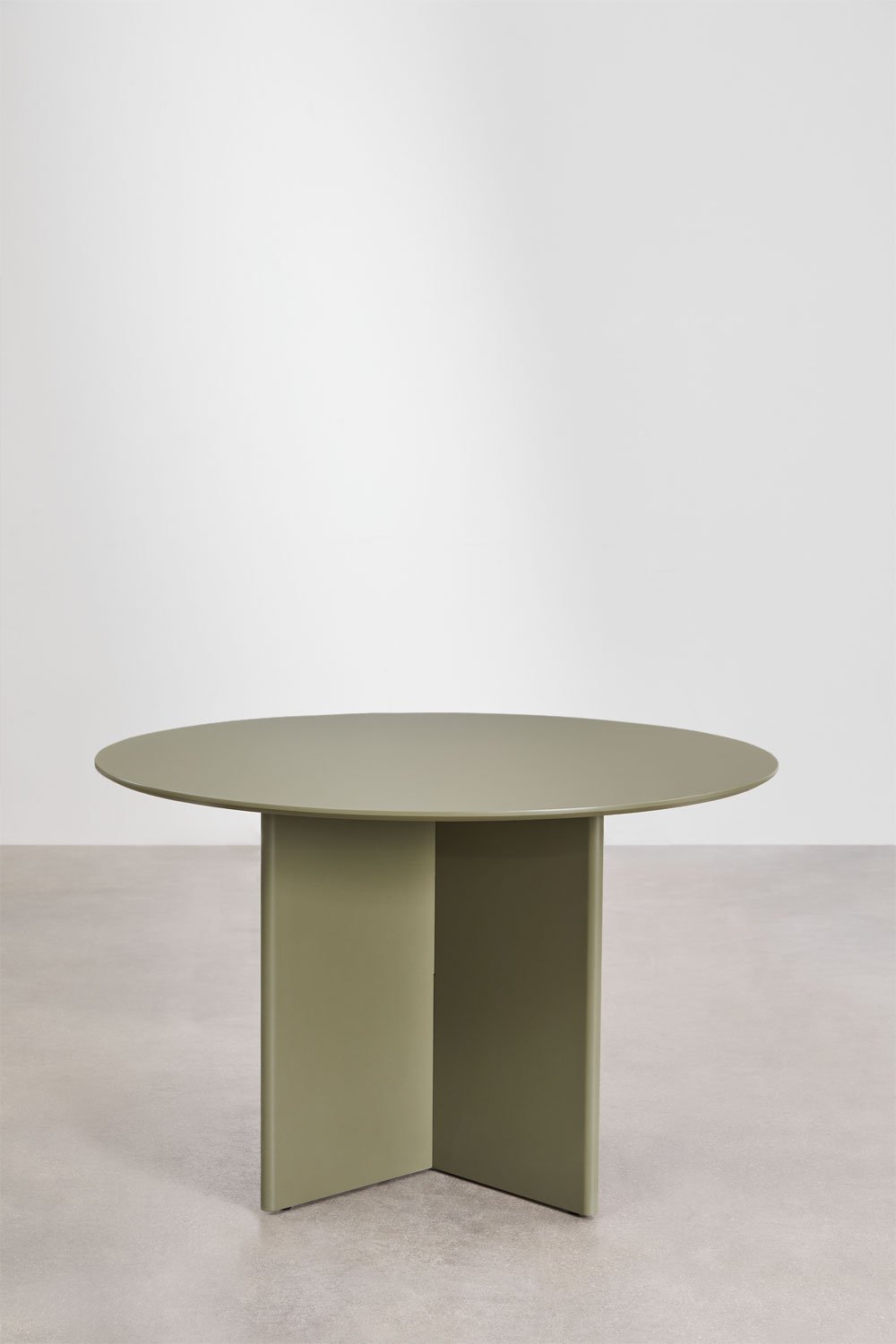 Okrągły stół jadalniany Ø120 cm z MDF Saonara, obrazek w galerii 3