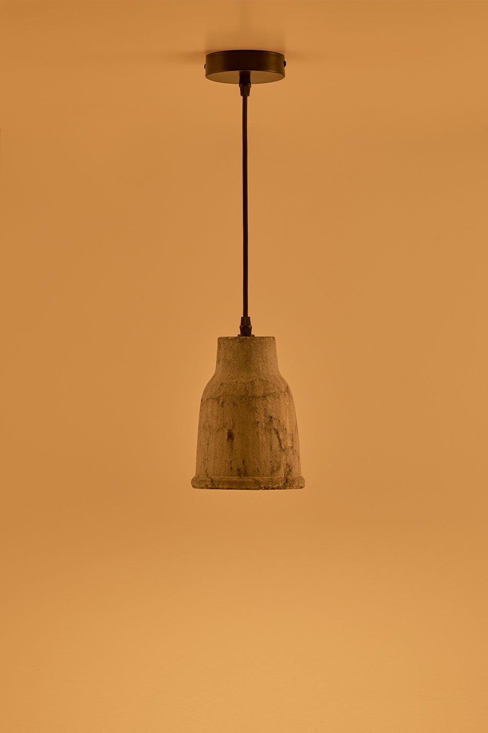 Lampa sufitowa z terakoty (Ř14 cm) Sainza  , obrazek w galerii 2