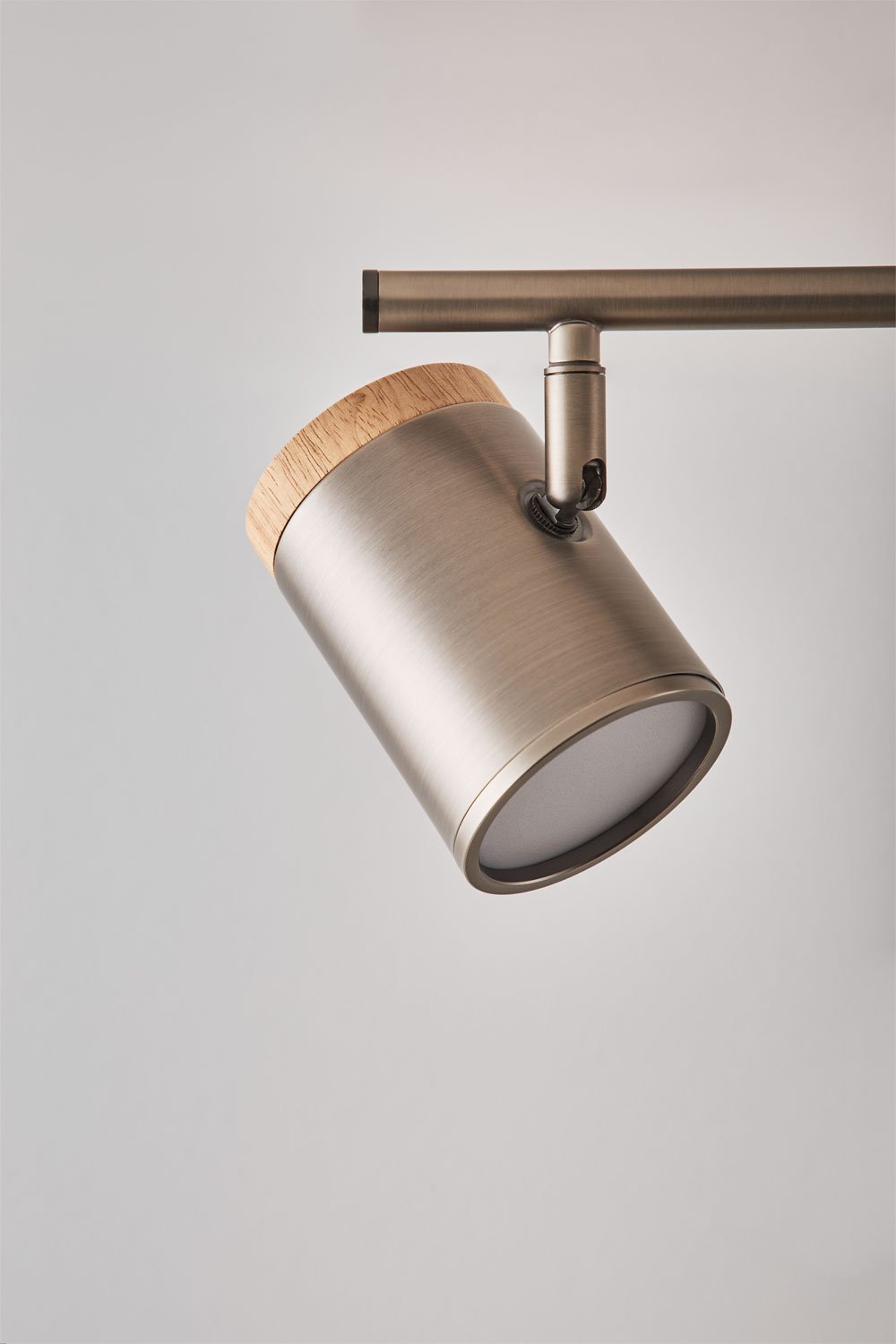 Lampa sufitowa kierunkowa z 3 punktami świetlnymi z żelaza Amaranto, obrazek w galerii 4