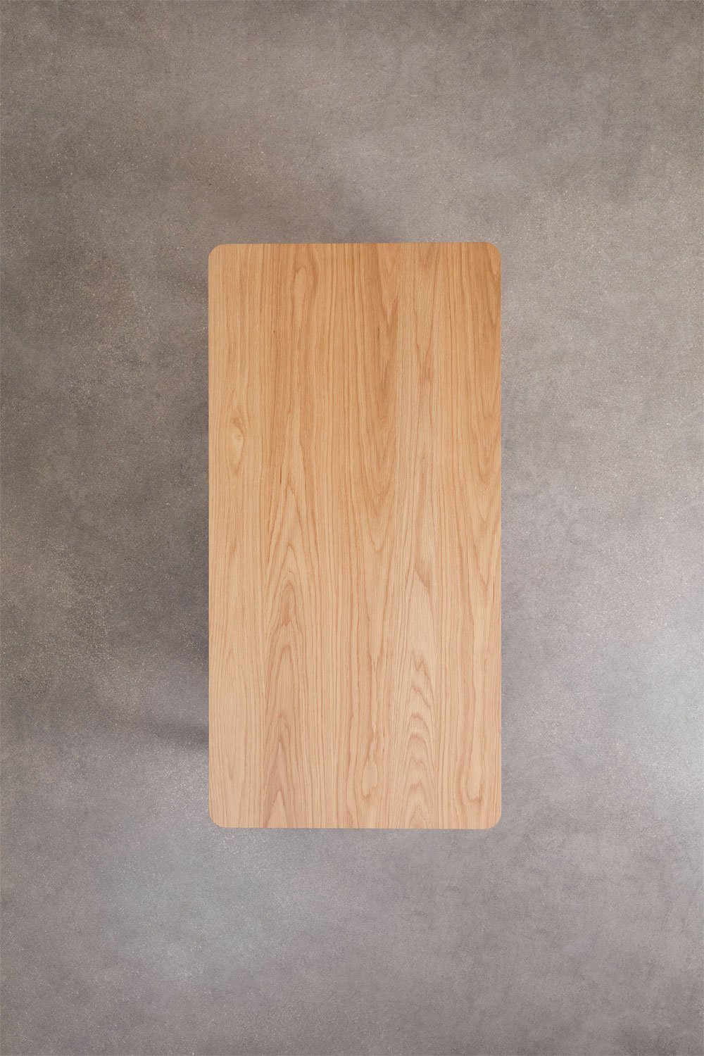 Prostokątny stolik kawowy 120x60 cm z MDF z okleiną dębową Munden, obrazek w galerii 7