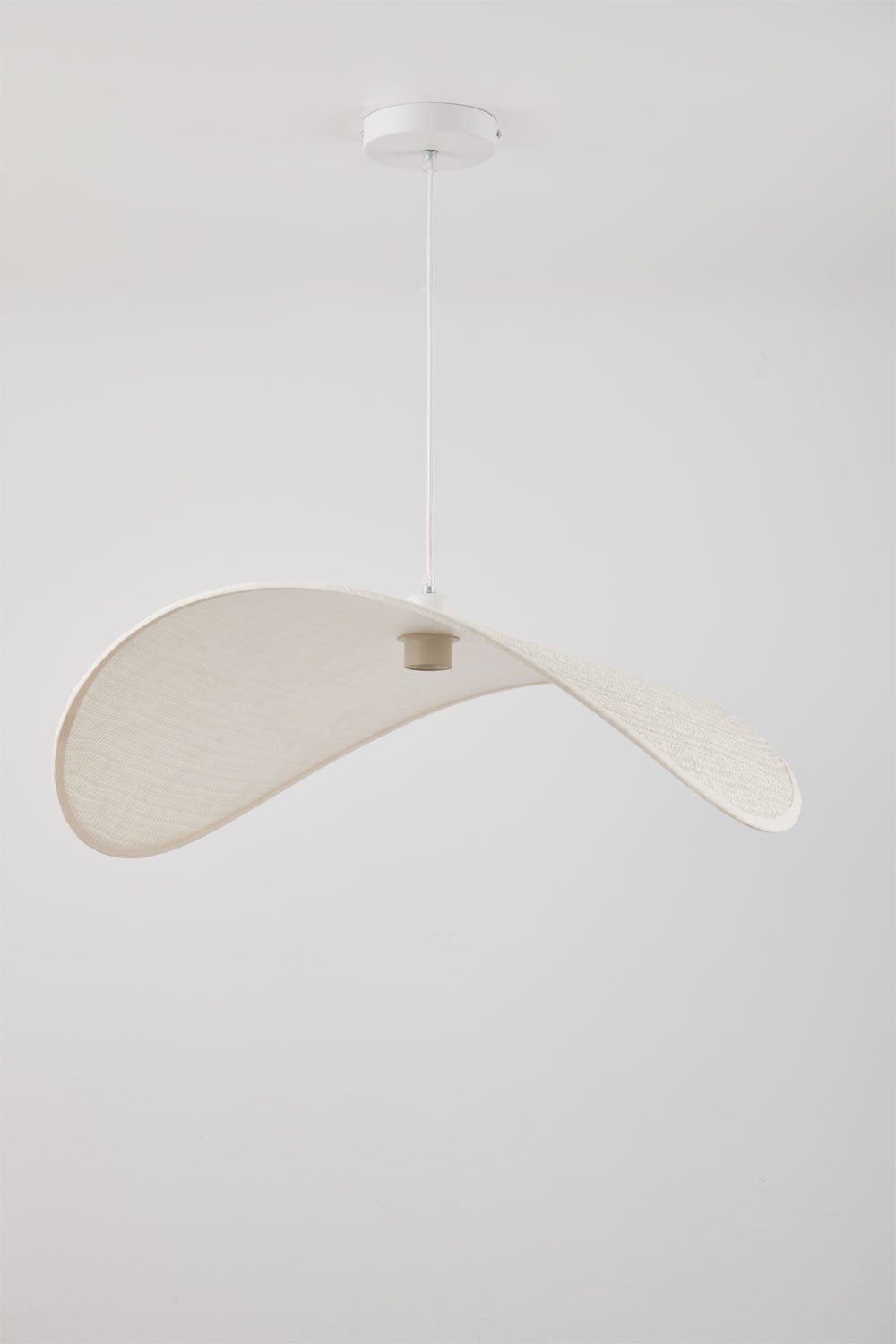 Lniana lampa sufitowa Bastil, obrazek w galerii 4