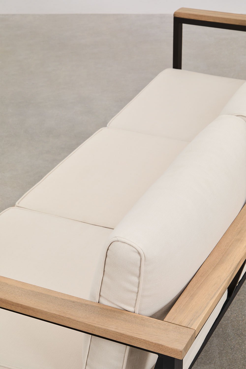 Sofa ogrodowy 3-osobowy z aluminium Lipov, obrazek w galerii 6