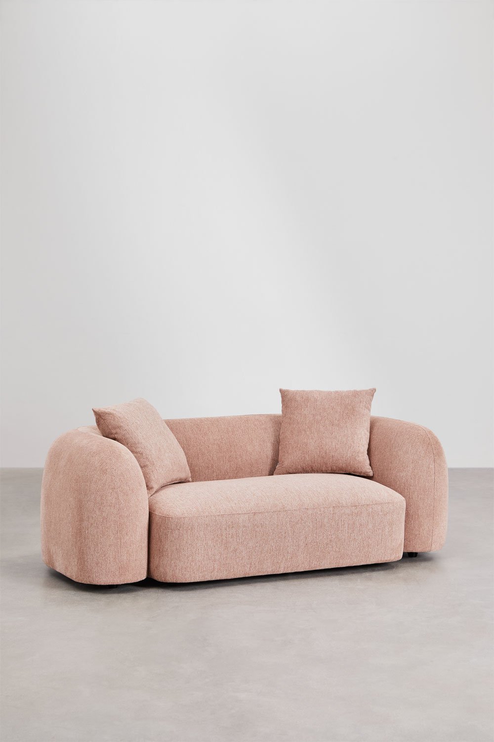 Sofa Coco 2-osobowa z tkaniny szenilowej, obrazek w galerii 3