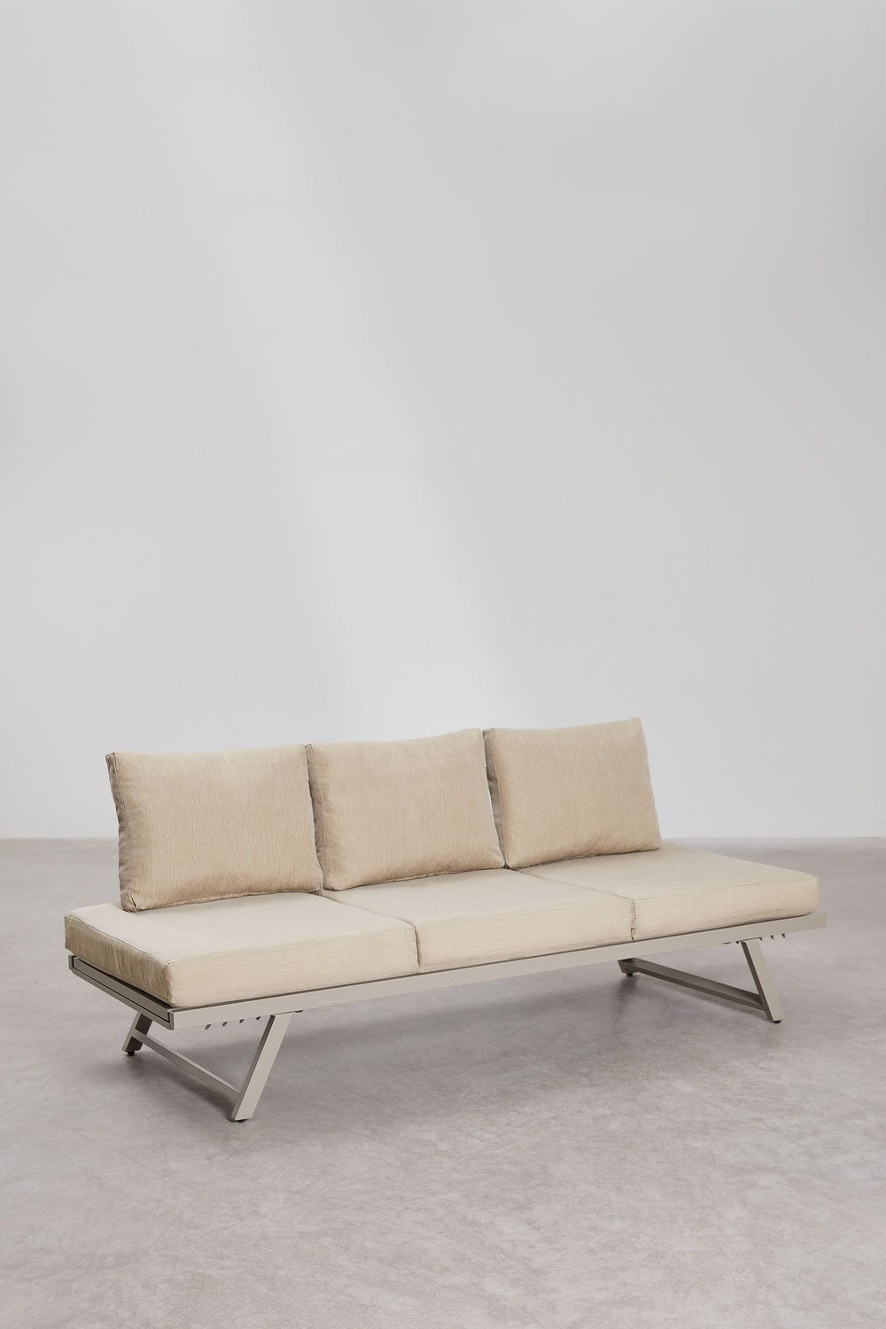 Rozkładana sofa ogrodowa Libanc, 3-osobowa, obrazek w galerii 3