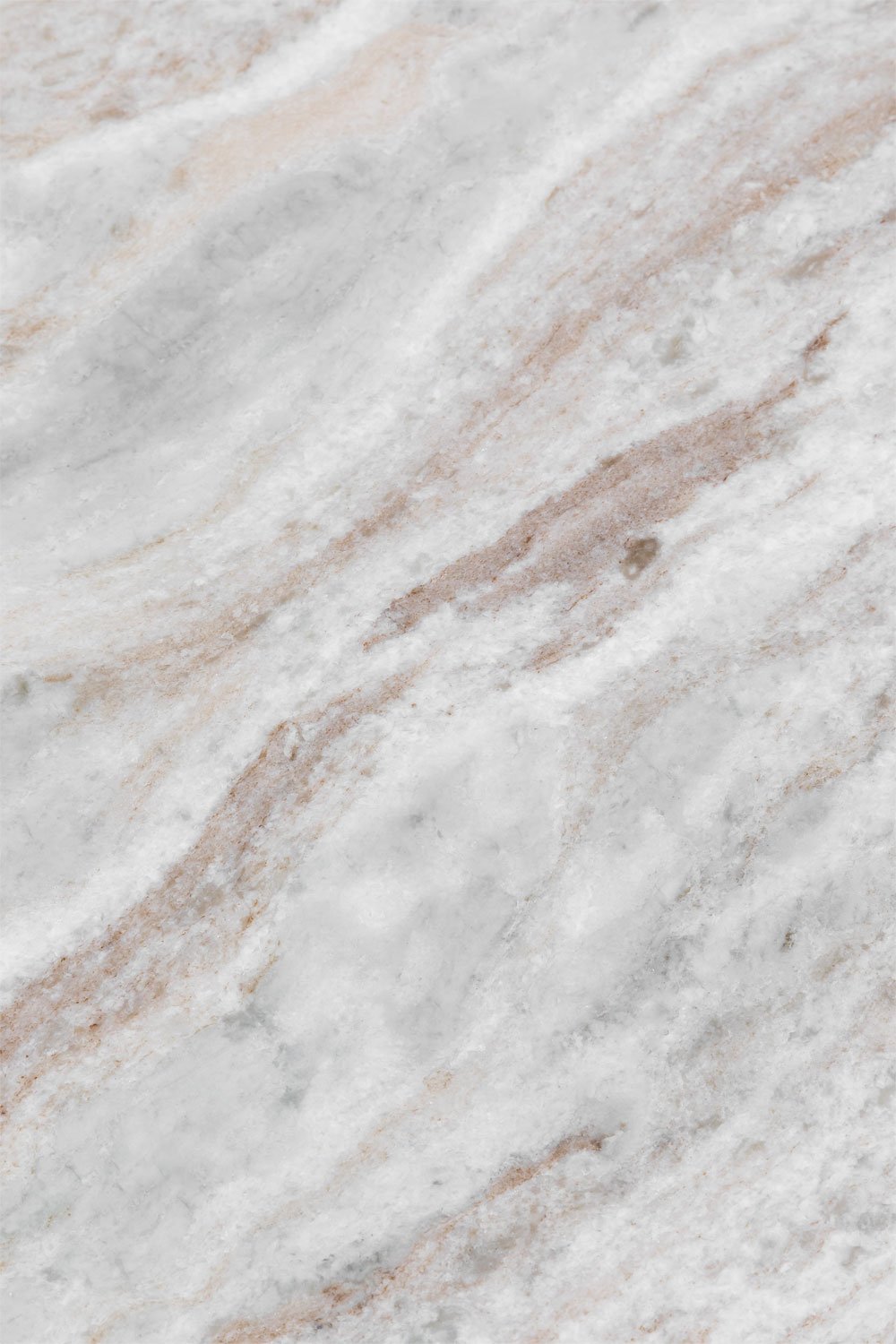 Okrągły stół jadalniany z naturalnego kamienia i drewna mango Giselda, obrazek w galerii 6