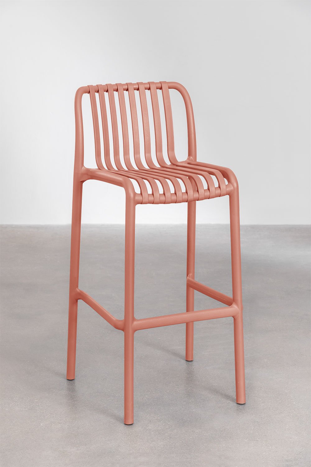 Krzesło barowe Wendell Stackable Polypropylene, obrazek w galerii 1