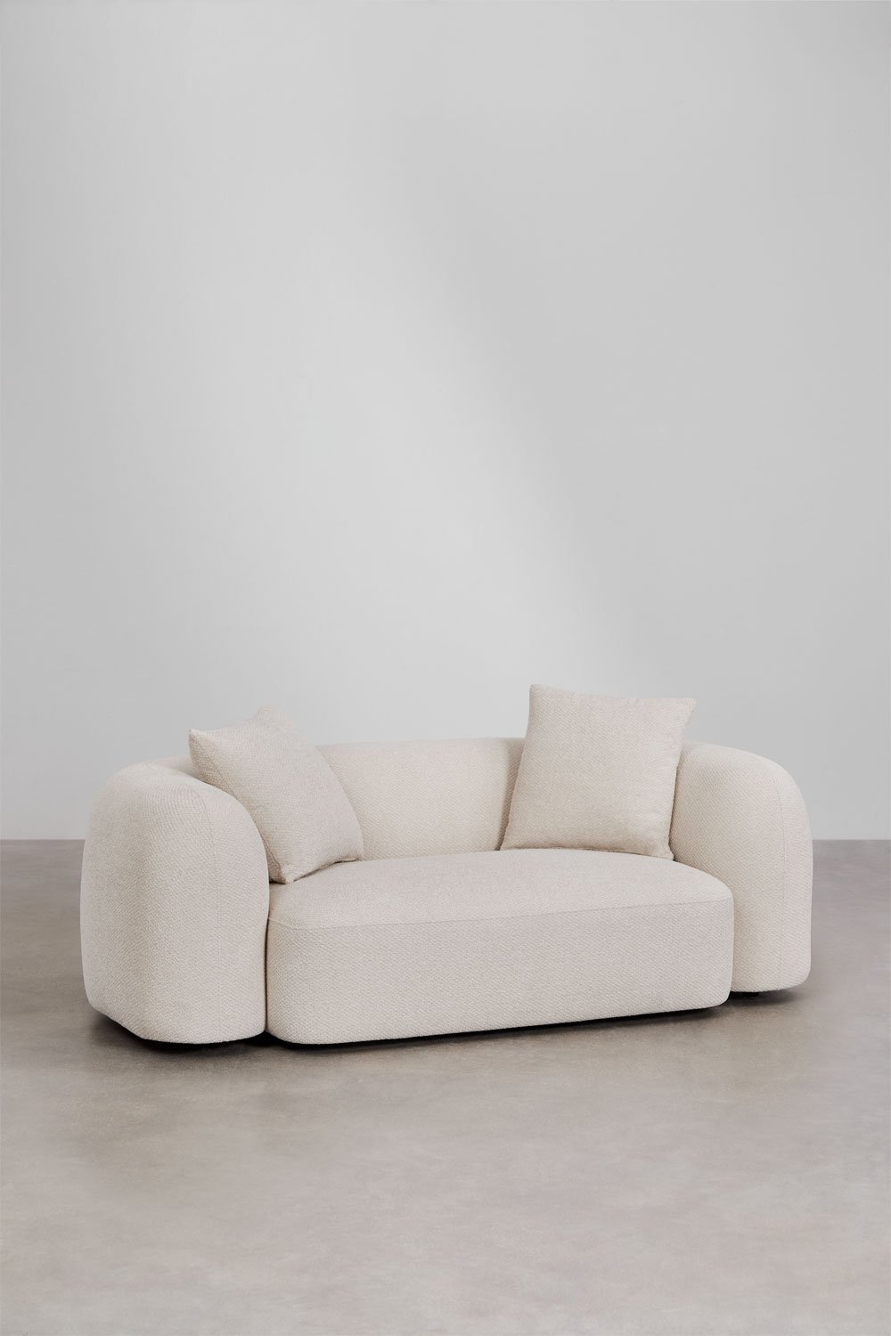 Sofa Coco 2-osobowa z tkaniny szenilowej, obrazek w galerii 3