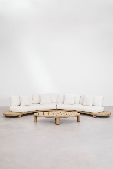 Zestaw do salonu Jerome Acacia Wood