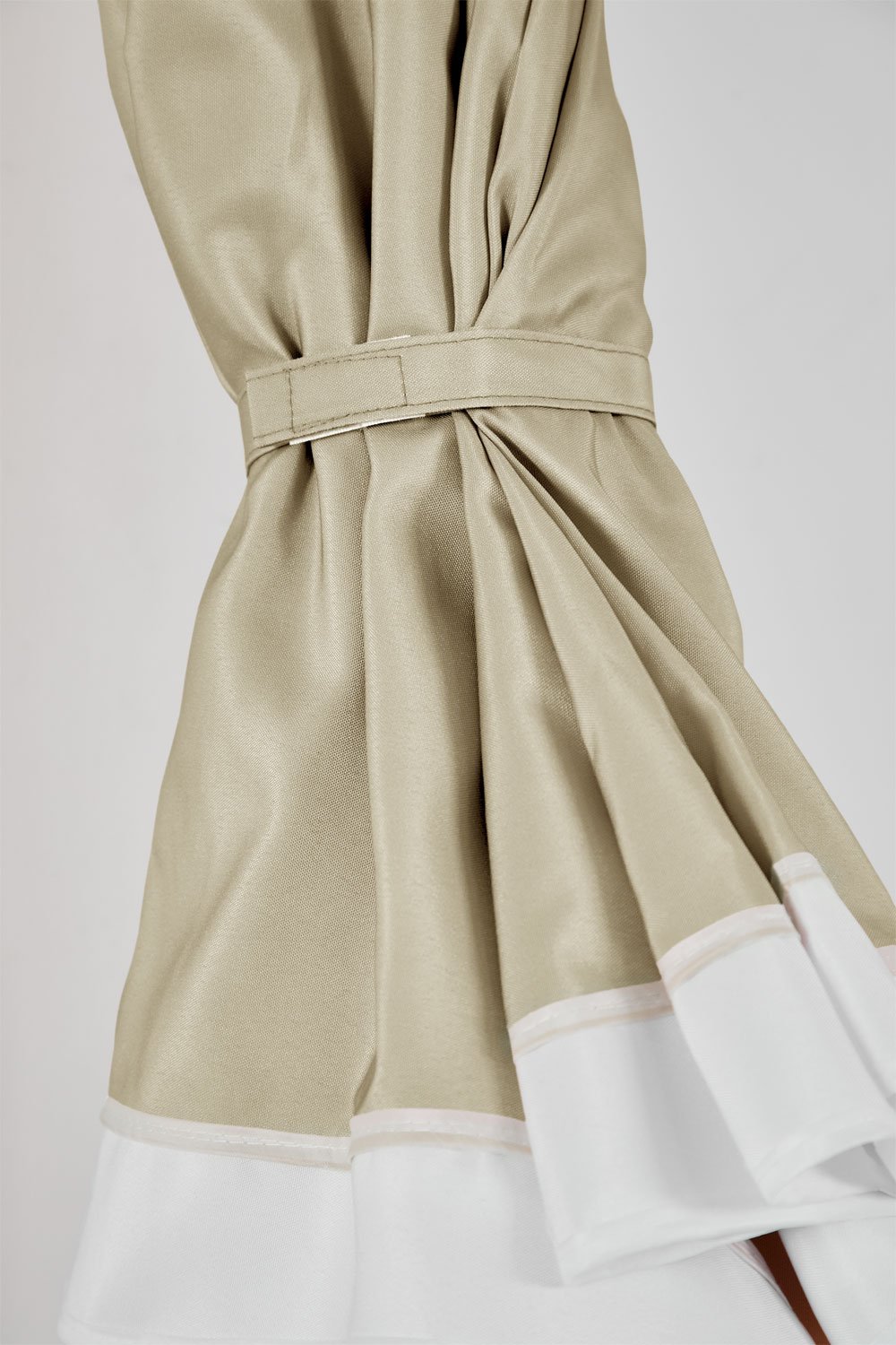 Parasol Jarko Ø230 cm z tkaniny i stali, obrazek w galerii 6