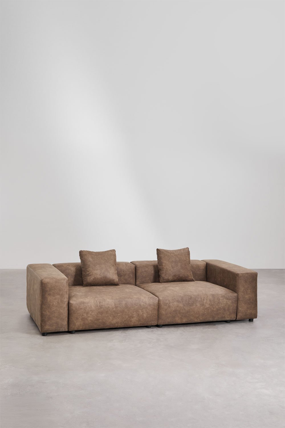 Modułowa sofa 2-częściowa ↔︎270 cm z wysokim podłokietnikiem Bruna, obrazek w galerii 3